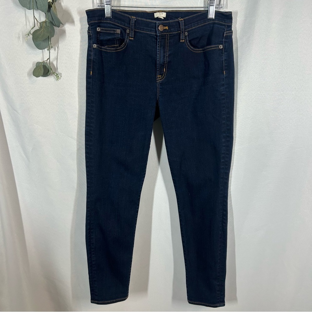 J Crew | Stretch Jeans Dark Wash Denim Skinny Leg Women’s Size 31